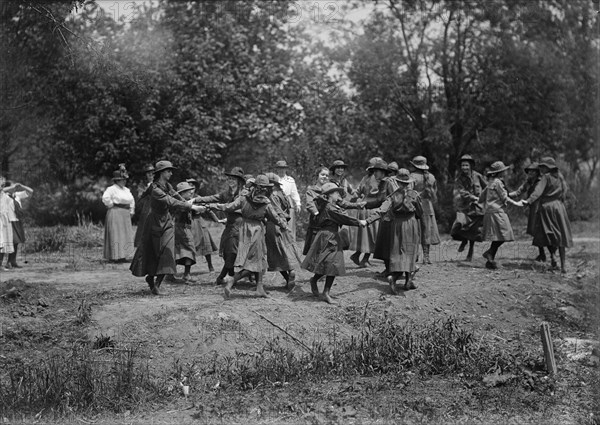 Girl Scouts - Activities And Play, 1917.