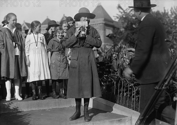 Girl Scouts - Helen Tew, 1917.