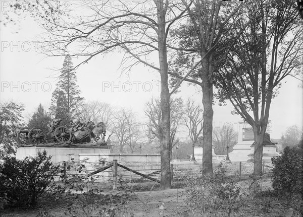 Grant Memorial at Capitol - Caisson Group of Statuary, 1914.