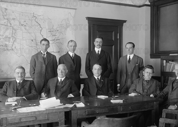 Inter-Departmental Committee - Confidential Coordinating Committee, 1917. Creator: Harris & Ewing.