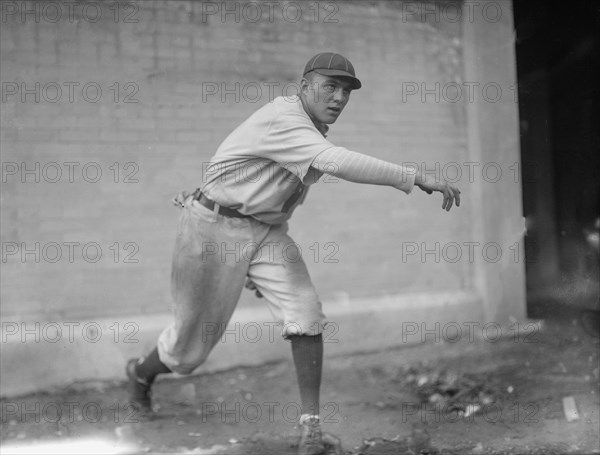 Joe Engel, Washington Al (Baseball), 1912.