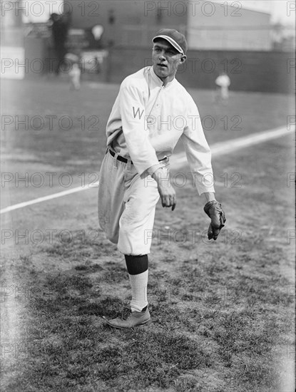 Joe Engel, Washington Al (Baseball), ca. 1912-1915.