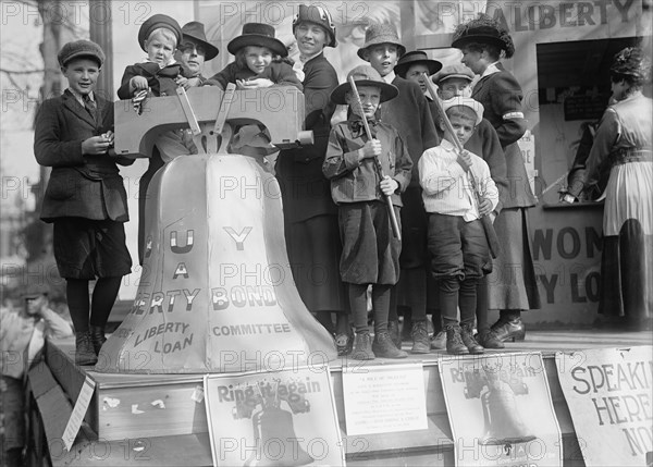 Liberty Loans - Liberty Bell, Replica, 1917.