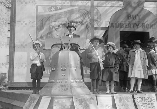 Liberty Loans - Liberty Bell, Replica, 1917.