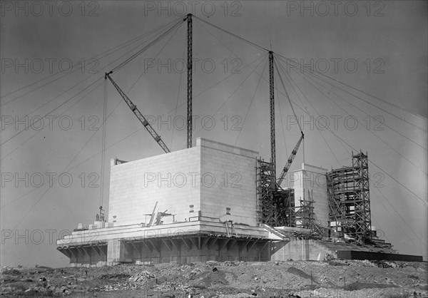 Lincoln Memorial - Under Construction, 1915.