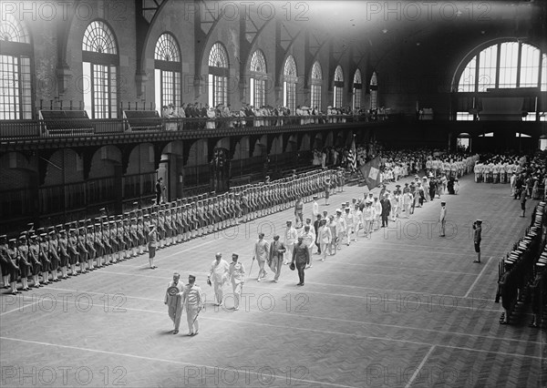 Naval Academy, U.S. - Graduation Exercises, 1917.