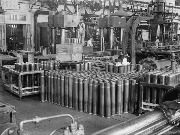 Navy Yard, U.S., Washington - Cartridge Cases, 1917.