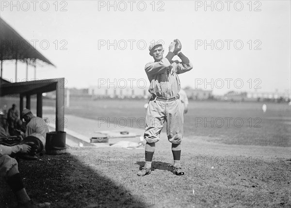 Neal Ball, Boston Al (Baseball), 1913.