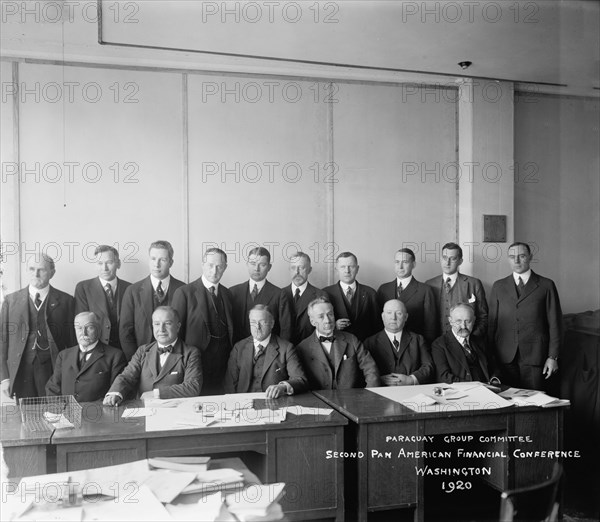 Paraguay Conference Committee: Second Pan American Financial Conference, Washington, 1920.