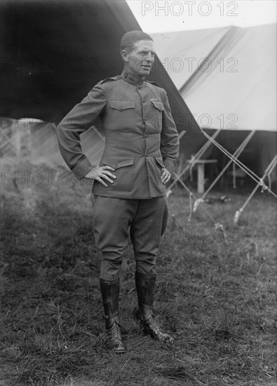 Plattsburg Reserve Officers Training Camp - Capt. Halstead Dorey, U.S.A., 4th Inf. Instructor, 1916.