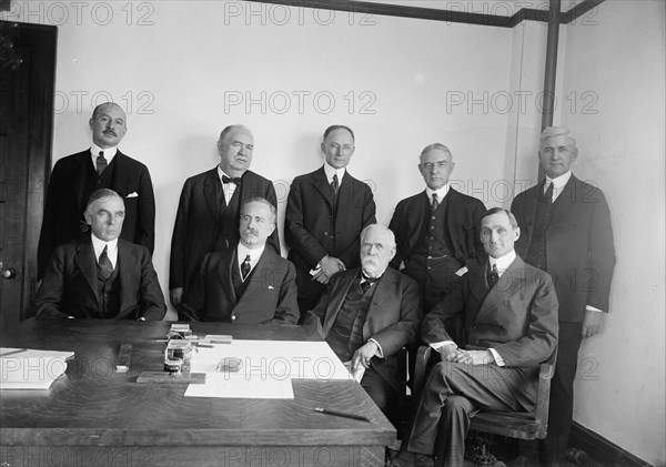 Railway Advisory Board - Standing: Hale Holden; Edward Chambers; Walker ...