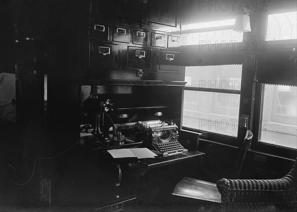 Red Cross, American - Sanitary Railroad Car, 1917.