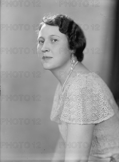 Ross, W. Arthur, Mrs. - Portrait, 1934.