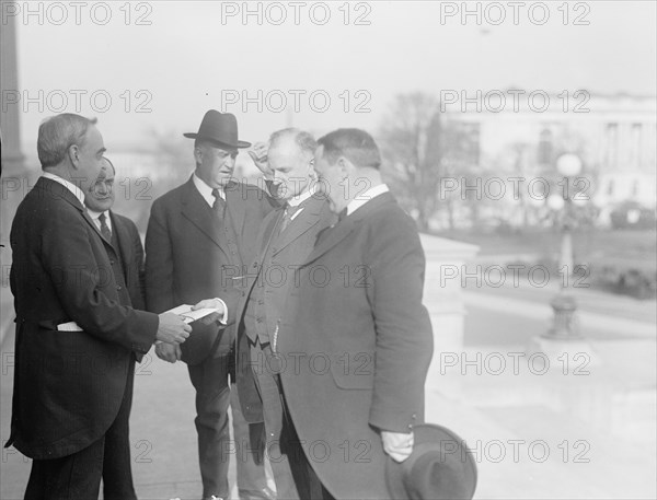 Saulsbury, Willard, Senator from Delaware, 1913-1919. Left, 1916.