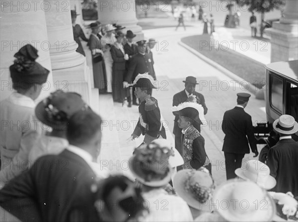 Services For Chinese Minister at Memorial Continental Hall, 1916.