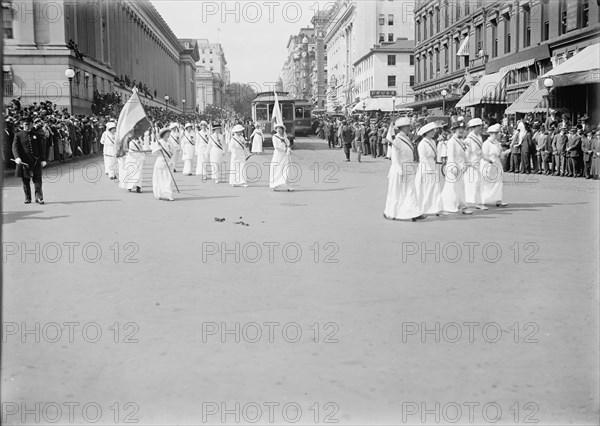 Woman Suffrage - Parade, May 1914, May 1914.