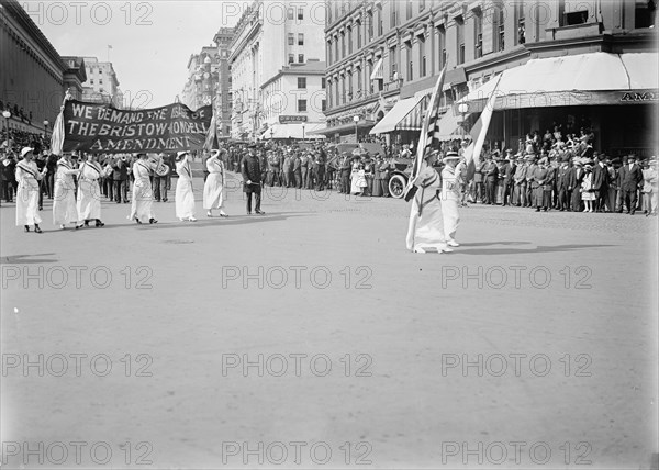 Woman Suffrage - Parade, May 1914, May 1914.