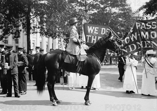 Woman Suffrage - Parade, May 1914, May 1914.