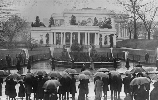 Woman Suffrage - Picket Parade, 1917.