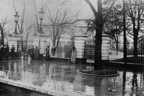 Woman Suffrage - Picket Parade, 1917.