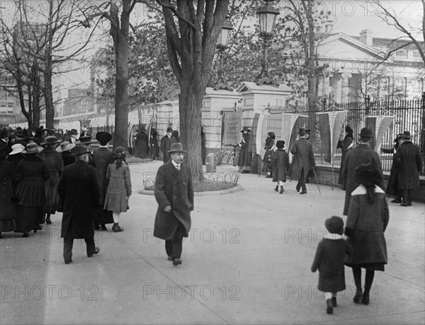 Woman Suffrage - Picket Parade, 1917.