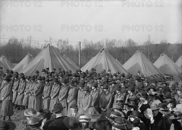 Woman's National Service School Under Woman's Section, Navy League, 1917.