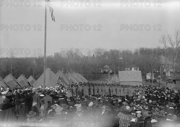 Woman's National Service School Under Woman's Section, Navy League, 1917.