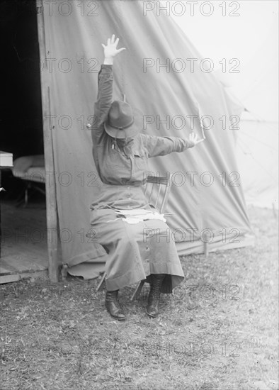 Woman's National Service School, Under Woman's Section, Navy League, Activities, 1916.