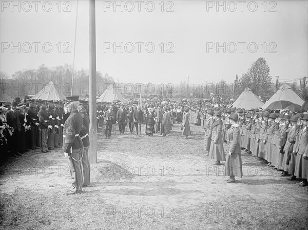 Woman's National Service School, Under Woman's Section, Navy League, Mess Test, 1917.