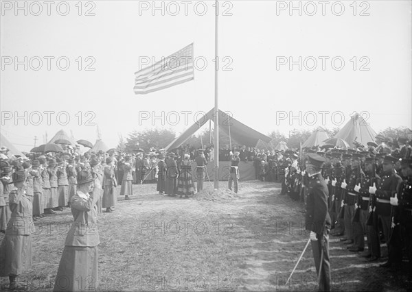 Woman's National Service School, Under Woman's Section, Navy League, Review, 1916.