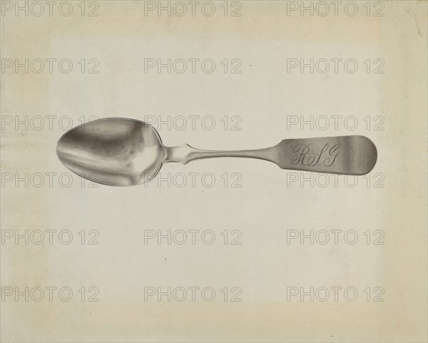 Silver Tablespoon, c. 1939.
