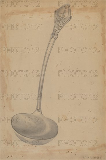 Ladle, c. 1937.