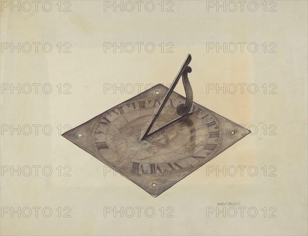 Sun Dial, c. 1938.