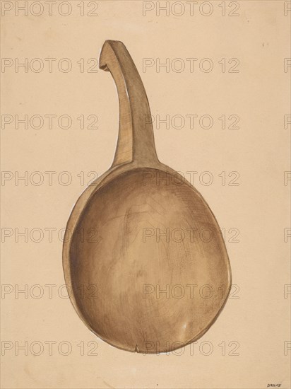 Butter Paddle, c. 1936.