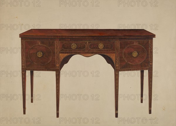 Sideboard, c. 1938.