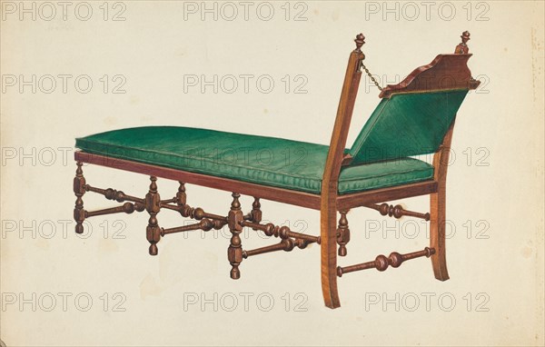 Day Bed, c. 1953.