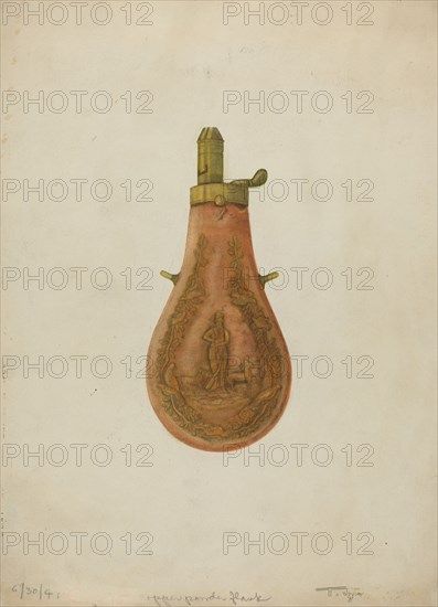 Powder Flask, 1941.