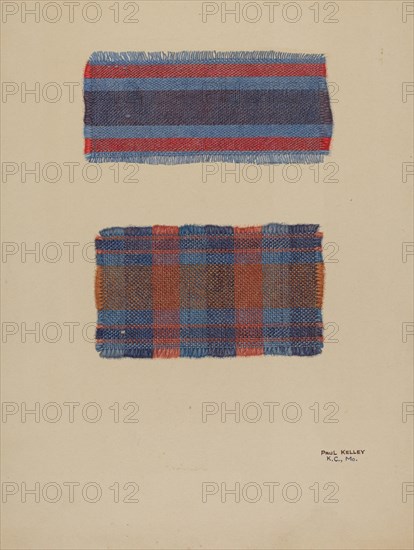Textile Samples, c. 1939.