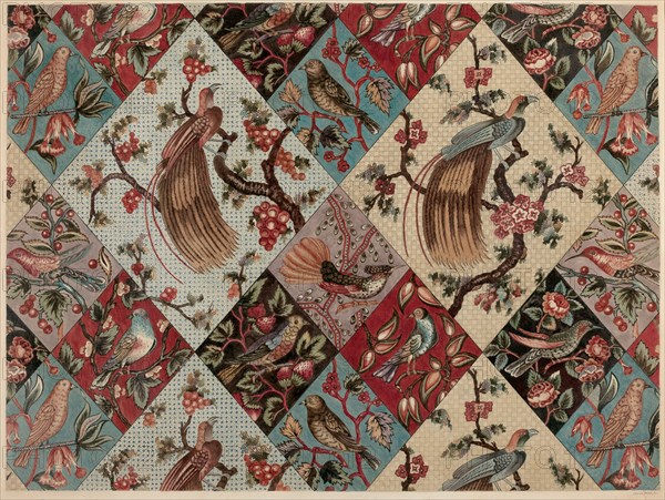 Chintz Bedspread, c. 1938.