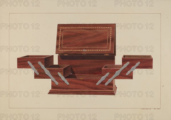 Humidor, c. 1938.