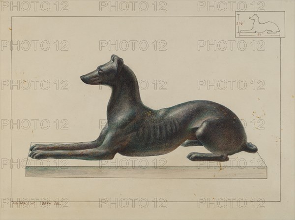 Greyhound, c. 1938.