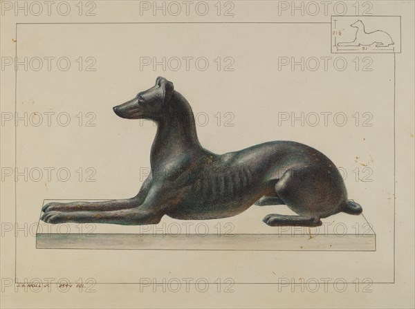 Greyhound, c. 1938.