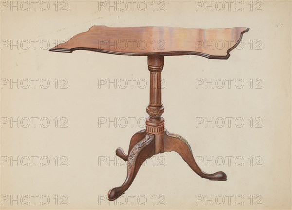 Side Table, c. 1936.