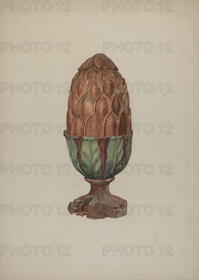 Finial, c. 1940.