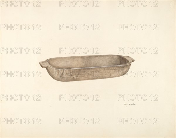 Dough Bowl, c. 1940.