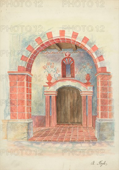 Restoration Drawing, 1935/1942.