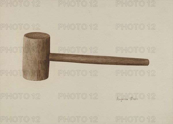 Gavel, c. 1940.