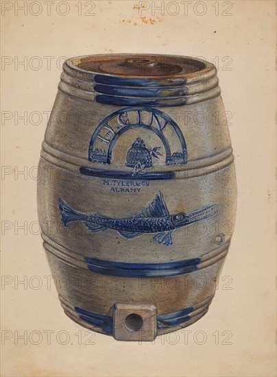 Holland Gin Keg, c. 1937.