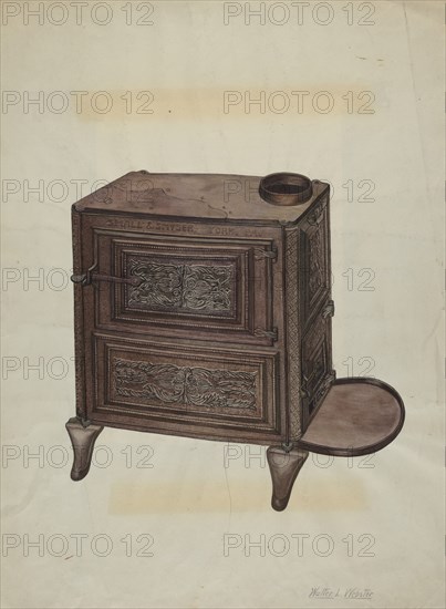 Wood Burner Cook Stove, c. 1939.