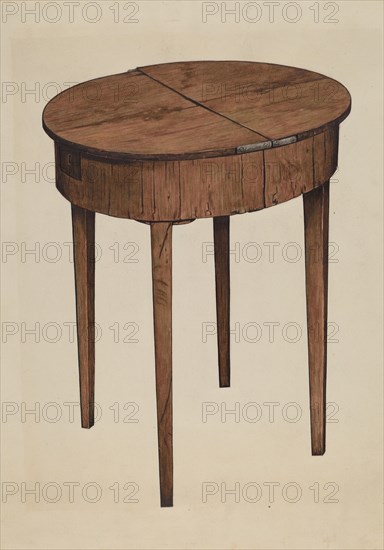 Sewing Table, c. 1939.